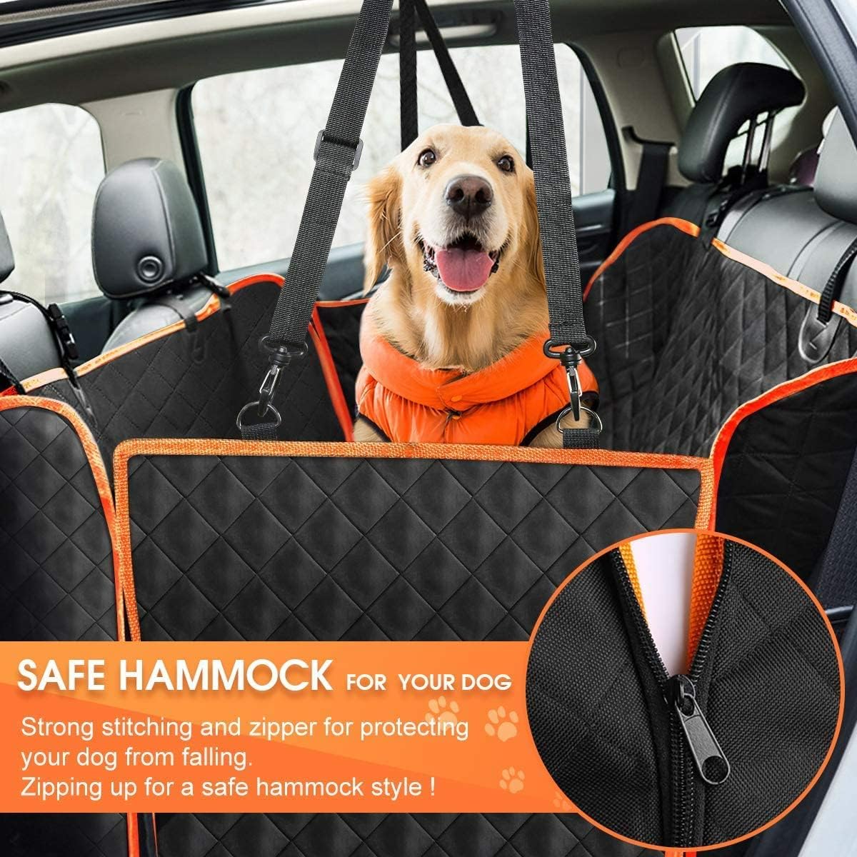 Ultimate Waterproof Dog Car Hammock