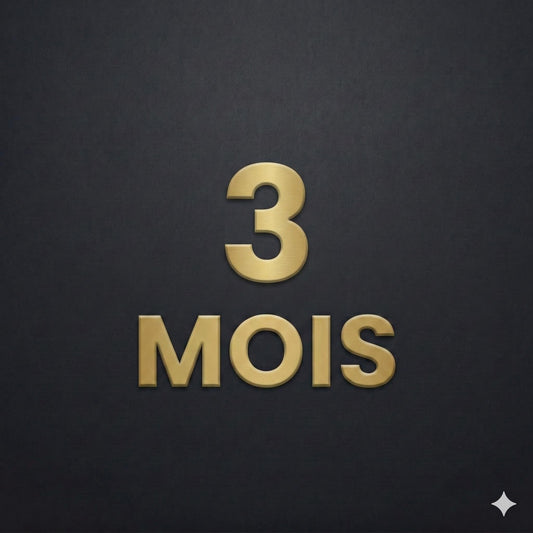 PACK 3 MOIS